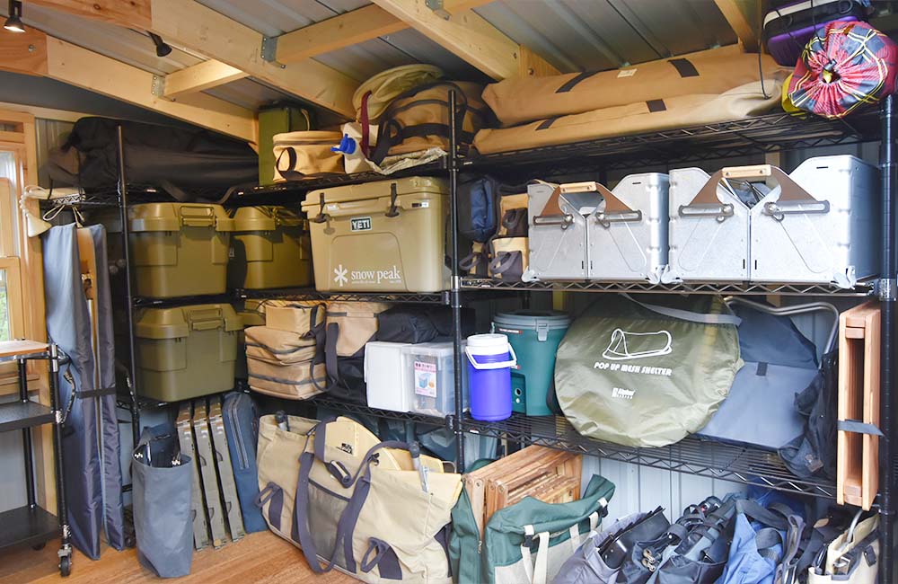 登山道具を屋外用物置に収納するメリット５つと長寿命を確保する方法８つ