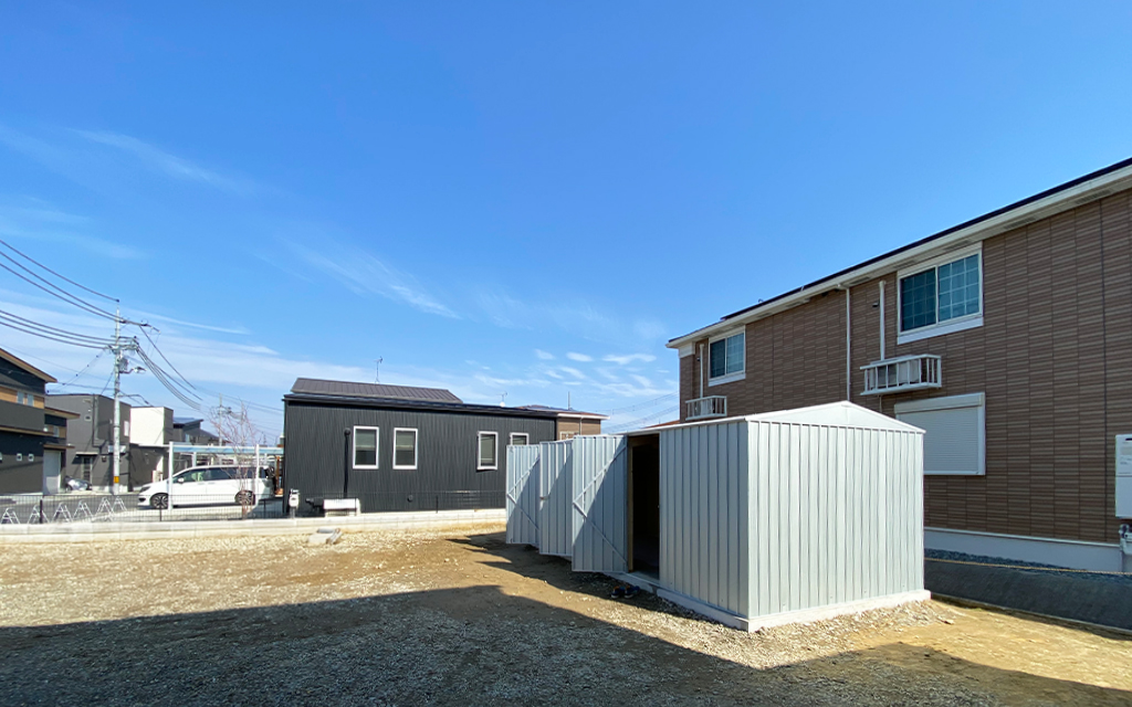 奈良県でおしゃれなユーロ物置®の施工がありました！