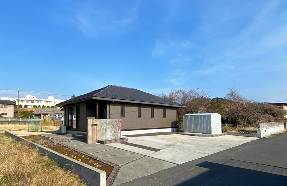 栃木県でおしゃれなユーロ物置®の施工がありました！